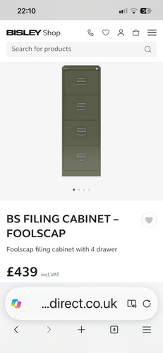 Bisley drawer foolscap - drawer,