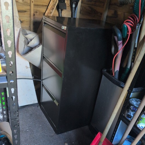Bisley drawer black metal - black,
