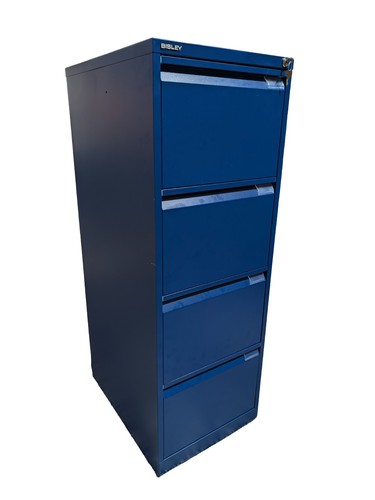 Bisley blue drawer foolscap - 4,