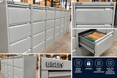 Bisley filing cabinet - , 4
