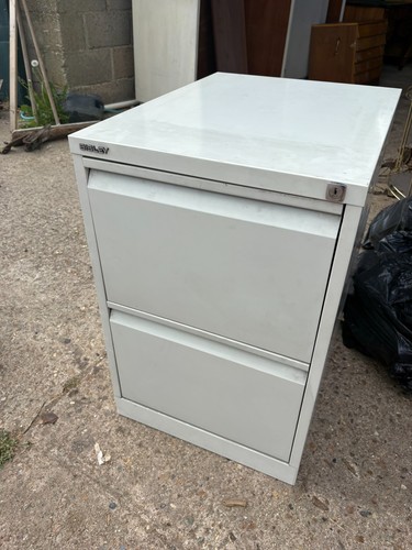 Bisley white filing cabinet - filing, 2
