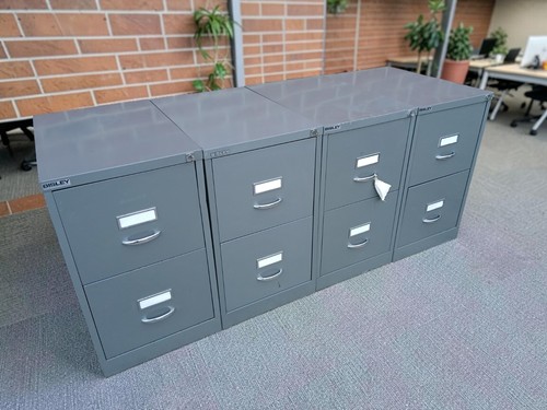 Set bisley 2 drawer - of,