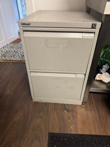 Bisley metal filing cabinet - bisley, 2